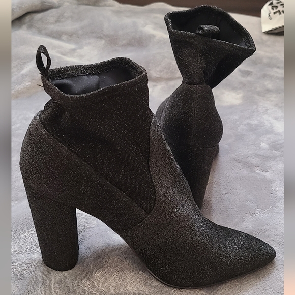 H&M Glitter Heeled Boots - Picture 2 of 6